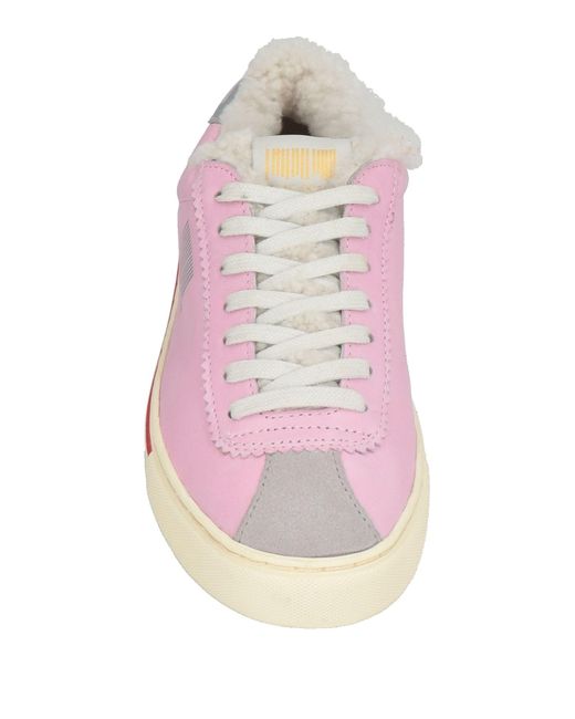 PRO 01 JECT Pink Sneakers Leather
