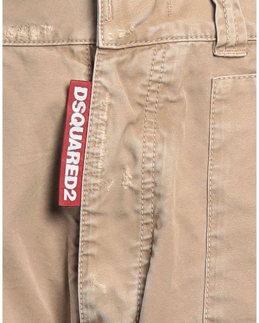 DSquared² Natural Pants Cotton