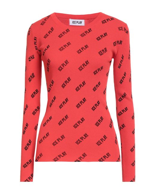Pullover Ice Play de color Red