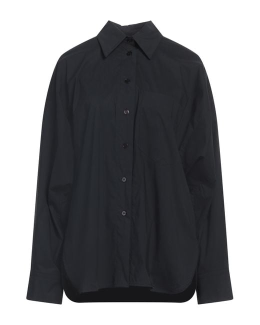 Low Classic Blue Shirt Cotton, Polyamide, Polyurethane