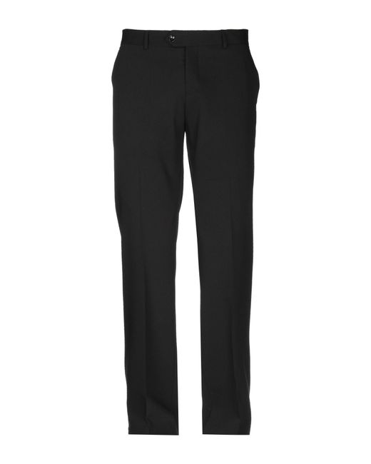 Havana & Co. Black Pants Polyester, Viscose, Elastane for men