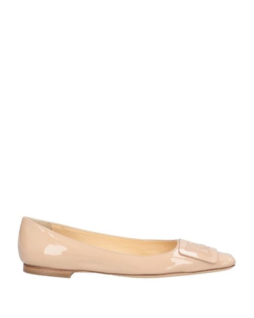Rochas Natural Ballet Flats
