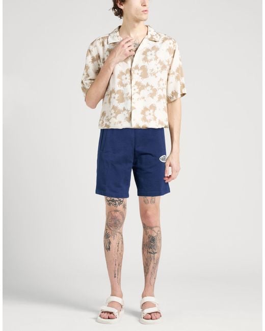 Barrow Blue Shorts & Bermuda Shorts Cotton for men