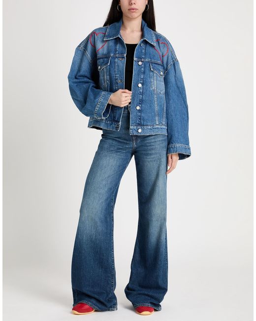 Stella McCartney Blue Denim Outerwear