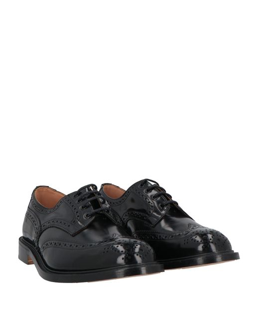 Tricker's Black Lace-up Shoes for men