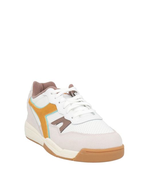 Diadora White Trainers for men
