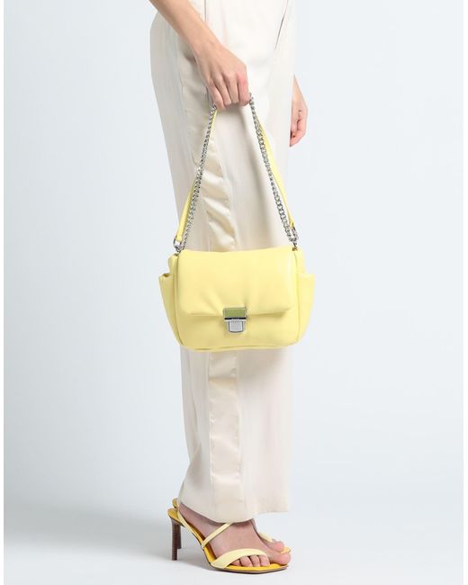 MSGM Yellow Cross-body Bag