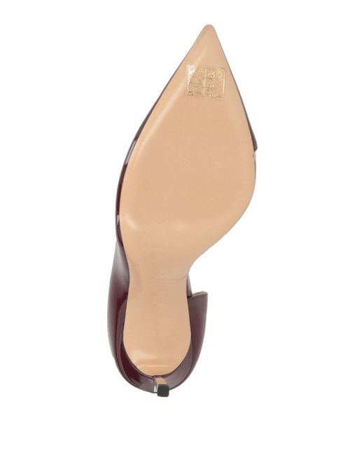 Casadei Purple Pumps Soft Leather