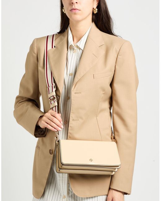 Tory Burch Natural Cross-Body Bag