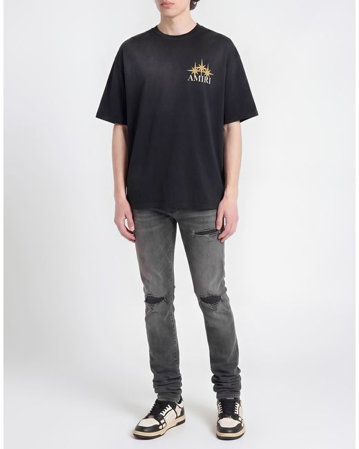 Amiri Black T-Shirt for men