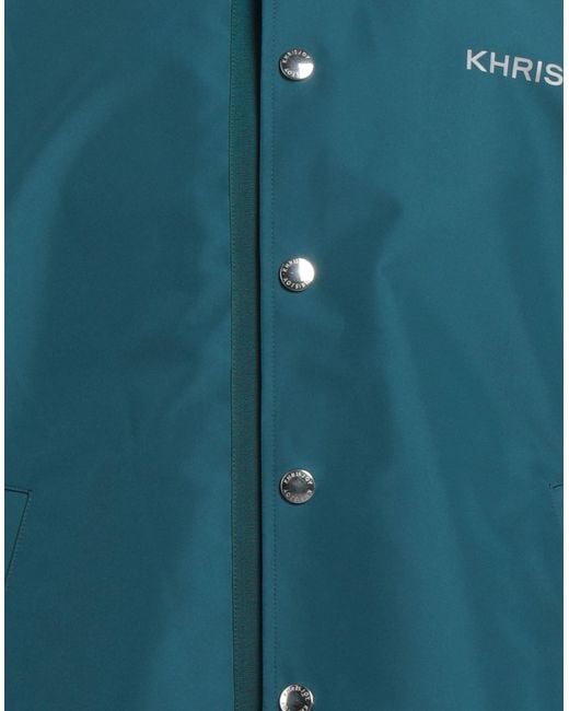 Khrisjoy Blue Overcoat & Trench Coat for men