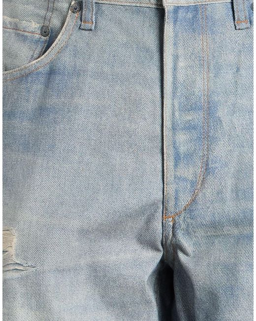 Rag & Bone Blue Pants Cotton, Elastane for men