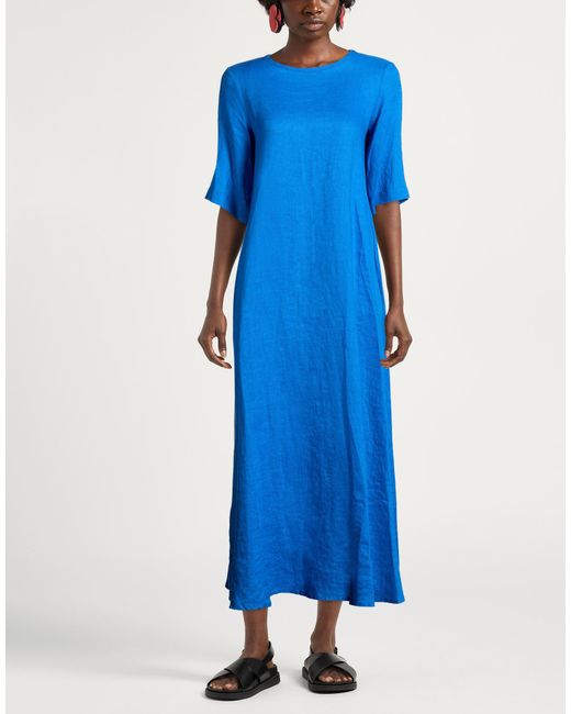 Ottod'Ame Blue Maxi Dress