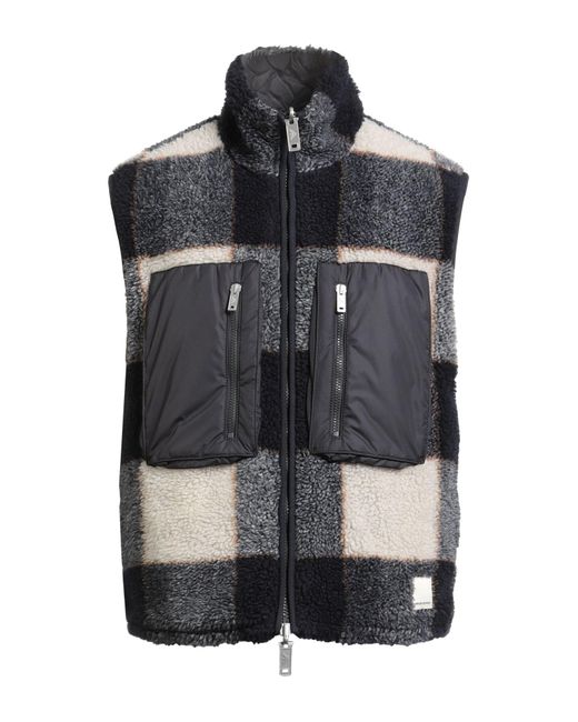 Emporio Armani Black Shearling & Teddy for men