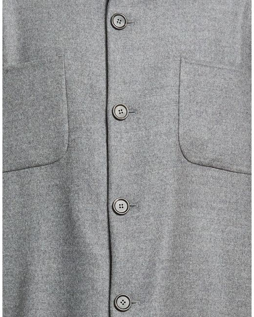 THELAND Gray Jacket Virgin Wool, Elastane, Polyamide for men