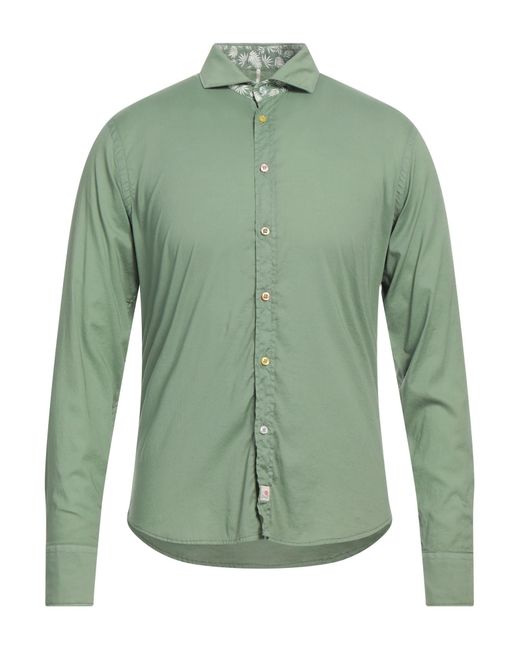 Panama Green Shirt for men