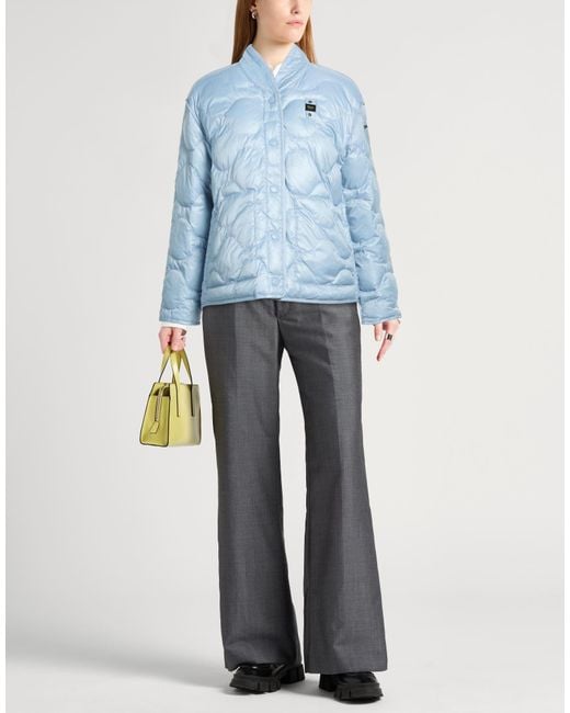 Blauer Blue Puffer