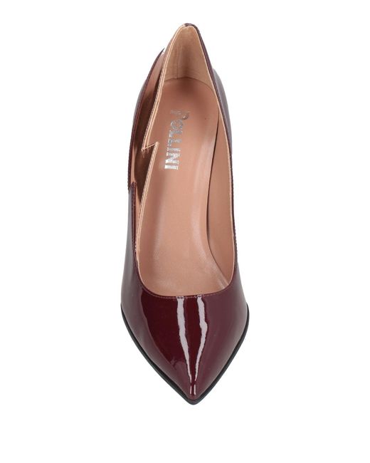 Pollini Purple Pumps Leather