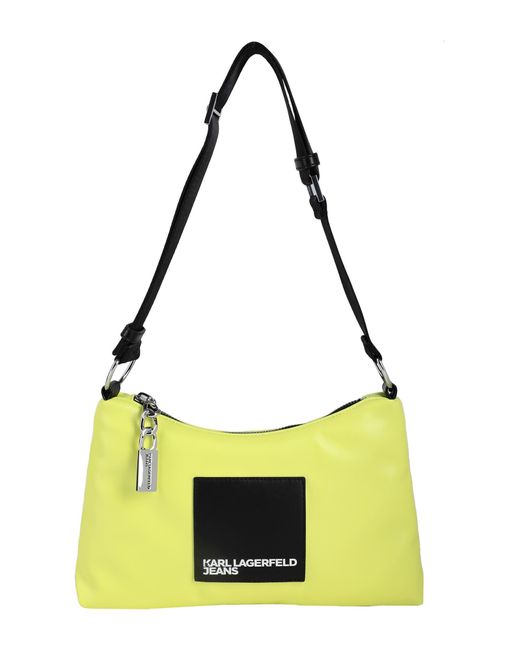 Karl Lagerfeld Yellow Shoulder Bag