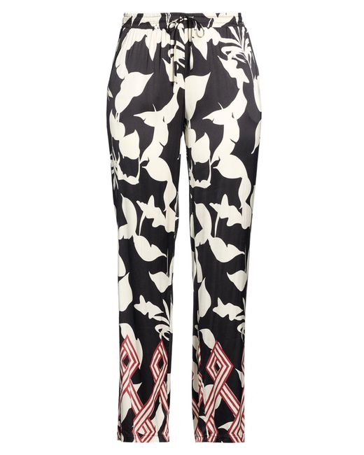 Fred Mello White Pants Viscose, Elastane