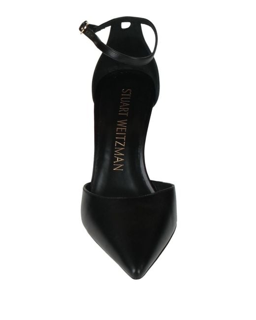 Stuart Weitzman Black Pumps Leather