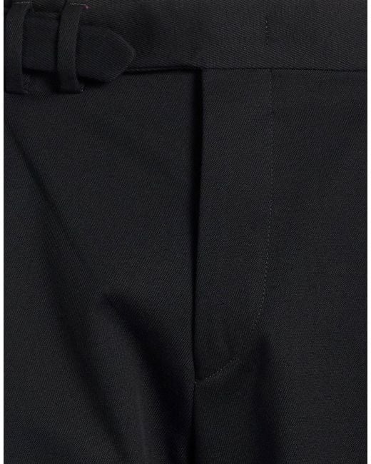 BE ABLE Black Pants Cotton, Virgin Wool, Elastane for men