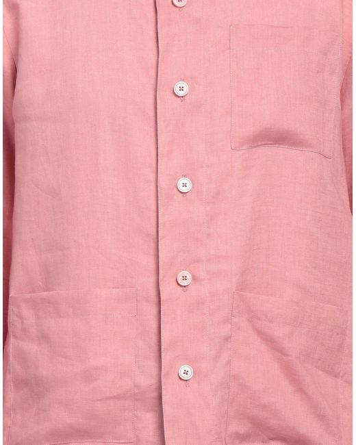 Camisa Grey Daniele Alessandrini de hombre de color Pink