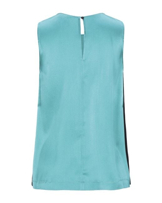 Jucca Blue Top Silk, Elastane
