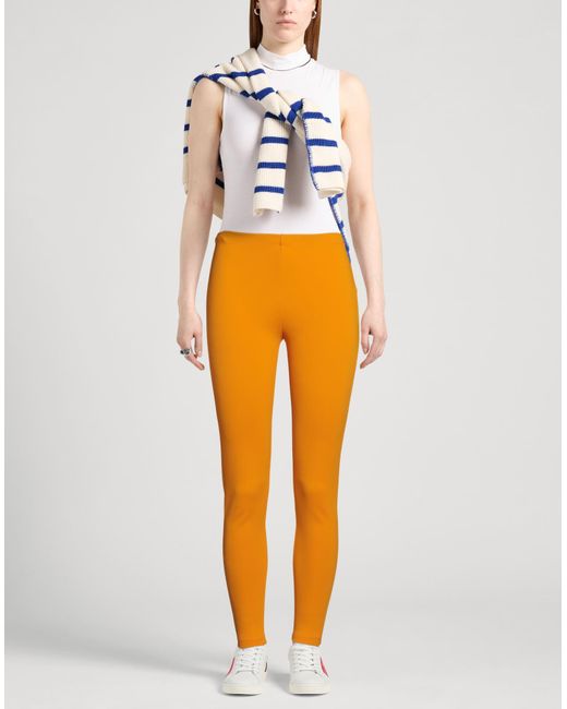 Emilio Pucci Orange Leggings
