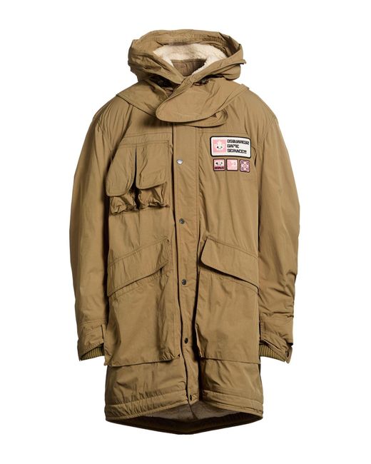 DSquared² Green Coat for men