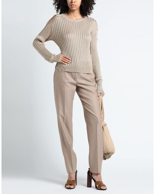 Chiara Ferragni Natural Sweater