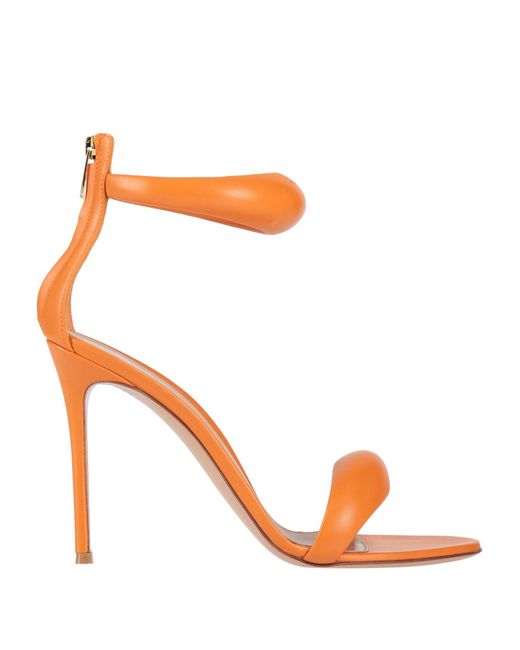 Gianvito Rossi Orange Sandals