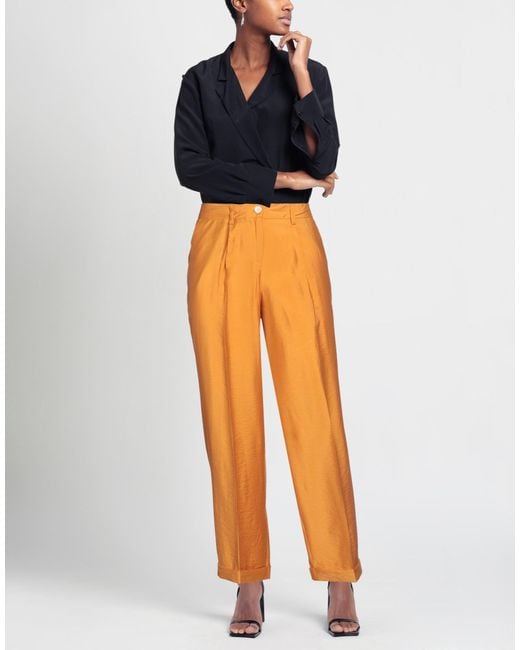 Nenette Orange Trouser
