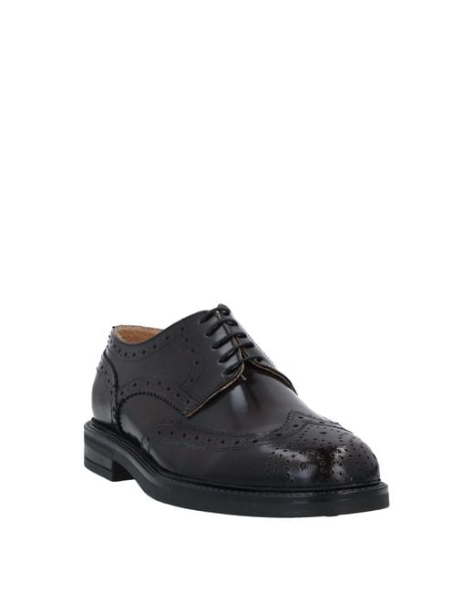Bruno Verri Black Lace-up Shoes for men