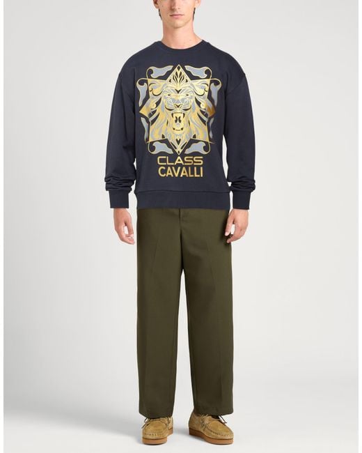 Sudadera Roberto Cavalli de hombre de color Blue