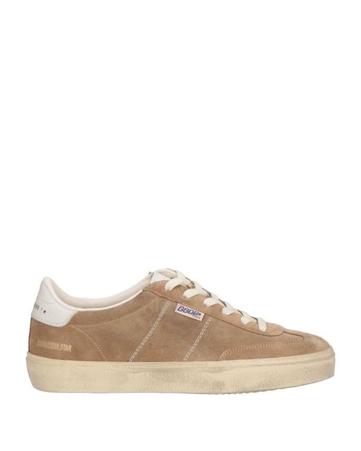 Golden Goose Deluxe Brand Natural Sneakers Leather
