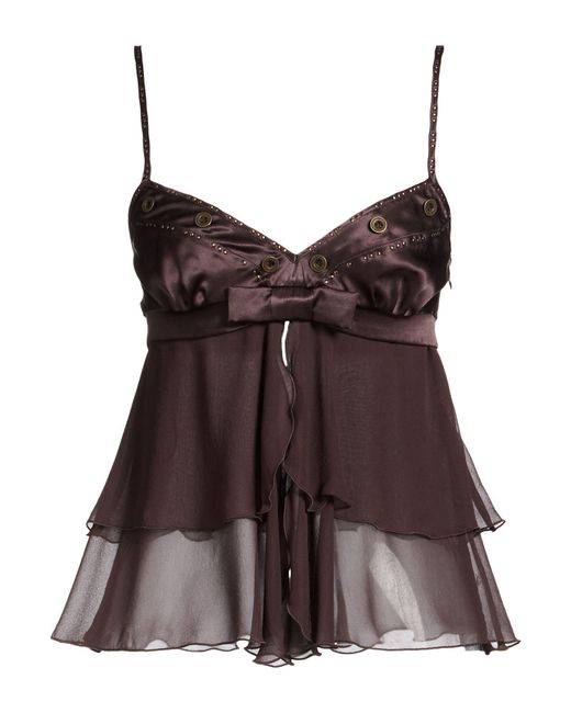 Richmond X Brown Dark Top Silk