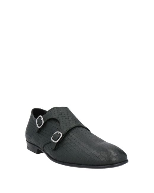 Doucal's Black Loafers Leather for men