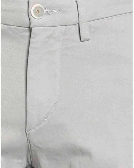RE_HASH Gray Light Pants Cotton, Elastane for men