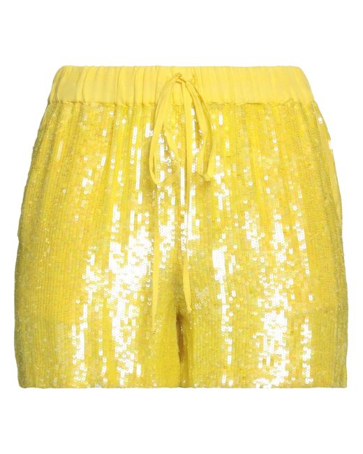 P.A.R.O.S.H. Yellow Shorts & Bermuda Shorts