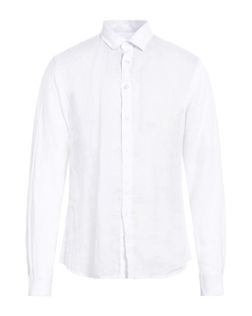 Camicia di AT.P.CO in White da Uomo