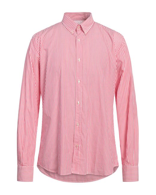 Brooksfield Pink Shirt for men