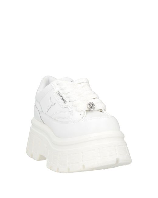 Sneakers Windsor Smith ROSY BRAVE WHITE ROSE GOLD HOLOGRAPHIC in white  leather - Guidi Calzature - Sales Fall Winter 2023/24 - Guidi Calzature
