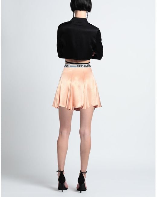 The Kooples Pink Mini Skirt