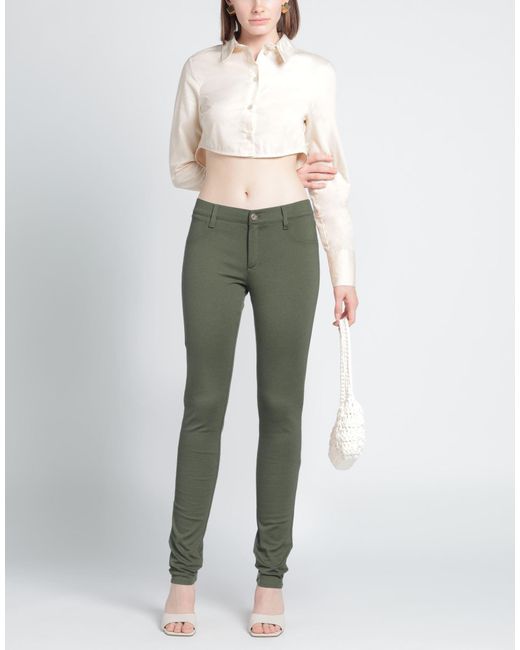 Versace Jeans Green Trouser