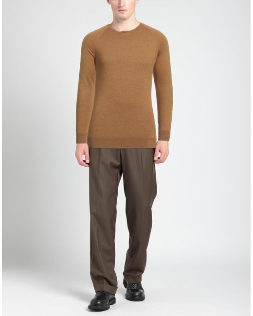 Obvious Basic Brown Sweater for men