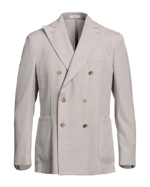 Boglioli Gray Blazer for men