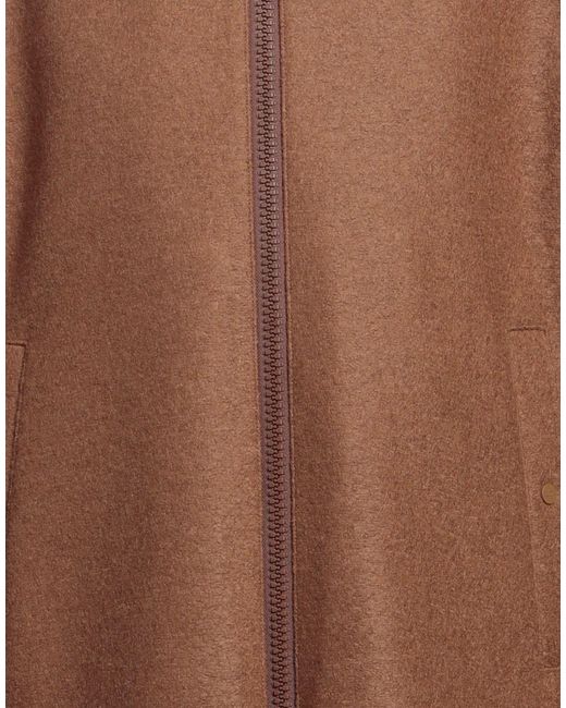 Herno Brown Coat for men