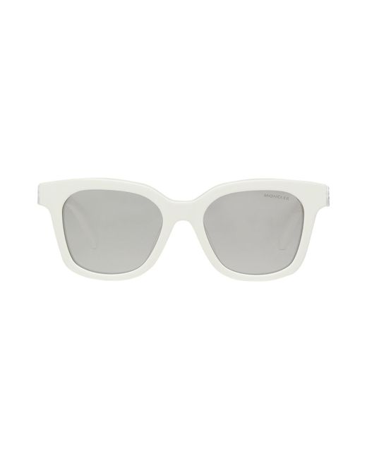 Moncler White Sunglasses