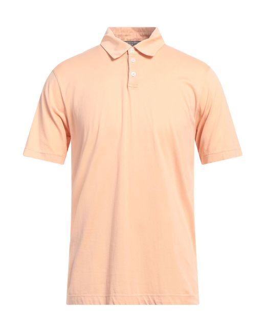 Daniele Fiesoli Pink Polo Shirt Cotton for men